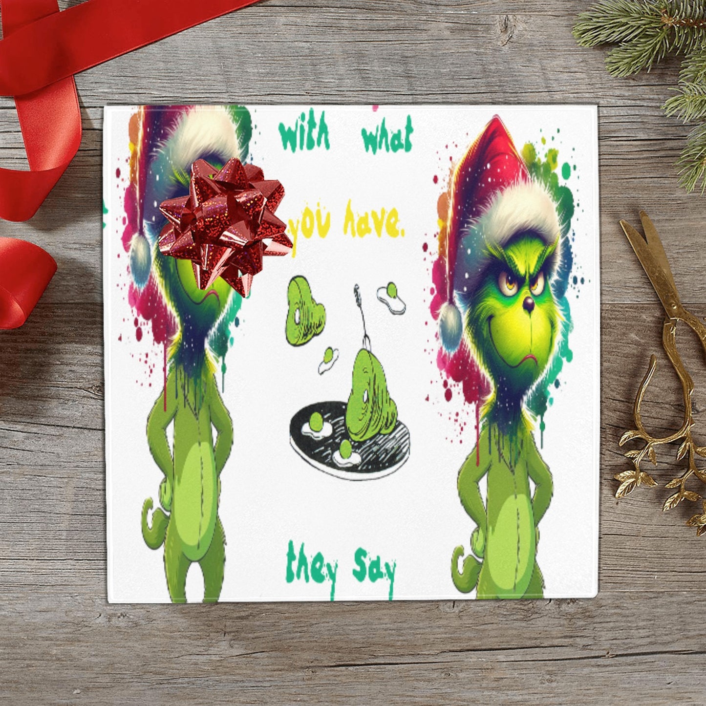 Grinch Wrap (5 Rolls)