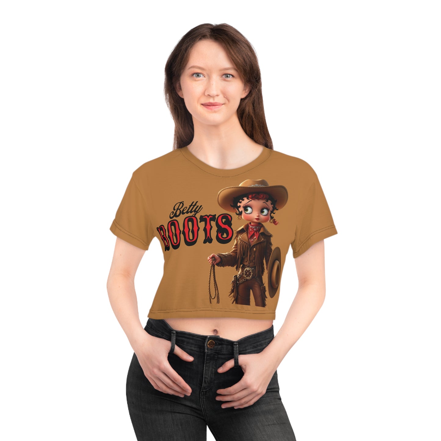 Crop Tee Betty Boots Music Edition