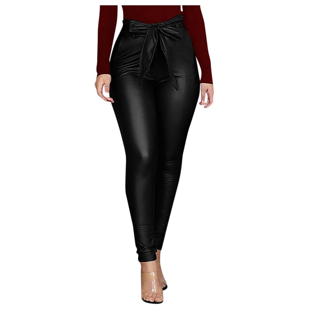 Leather Style Pants