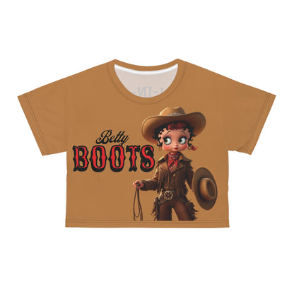 Crop Tee Betty Boots Music Edition