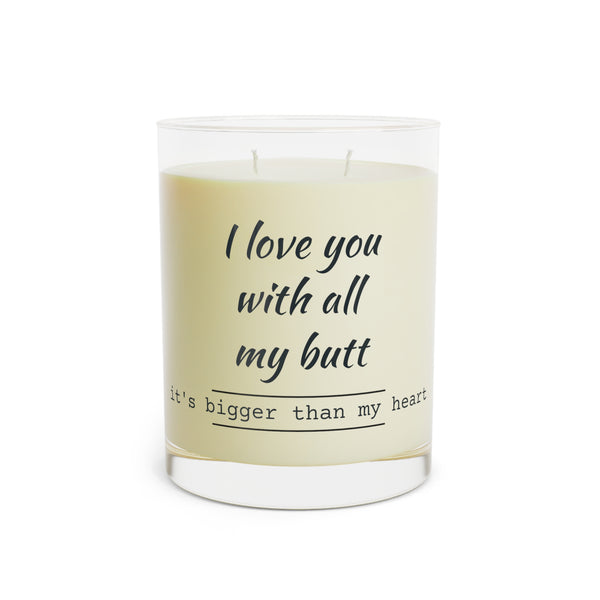 Scented Candle - Full Glass, 11oz