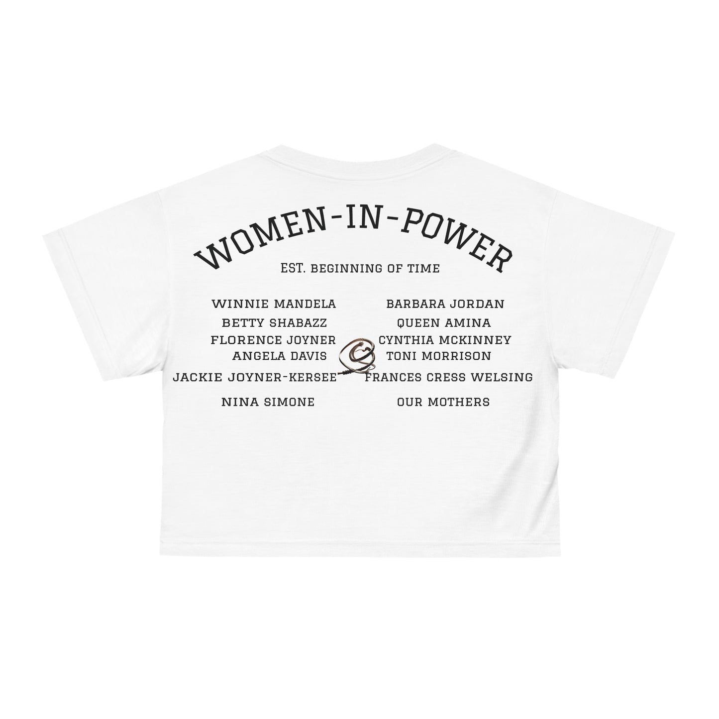 Empowering Women's Crop Tee with 'Betty Boots' Design