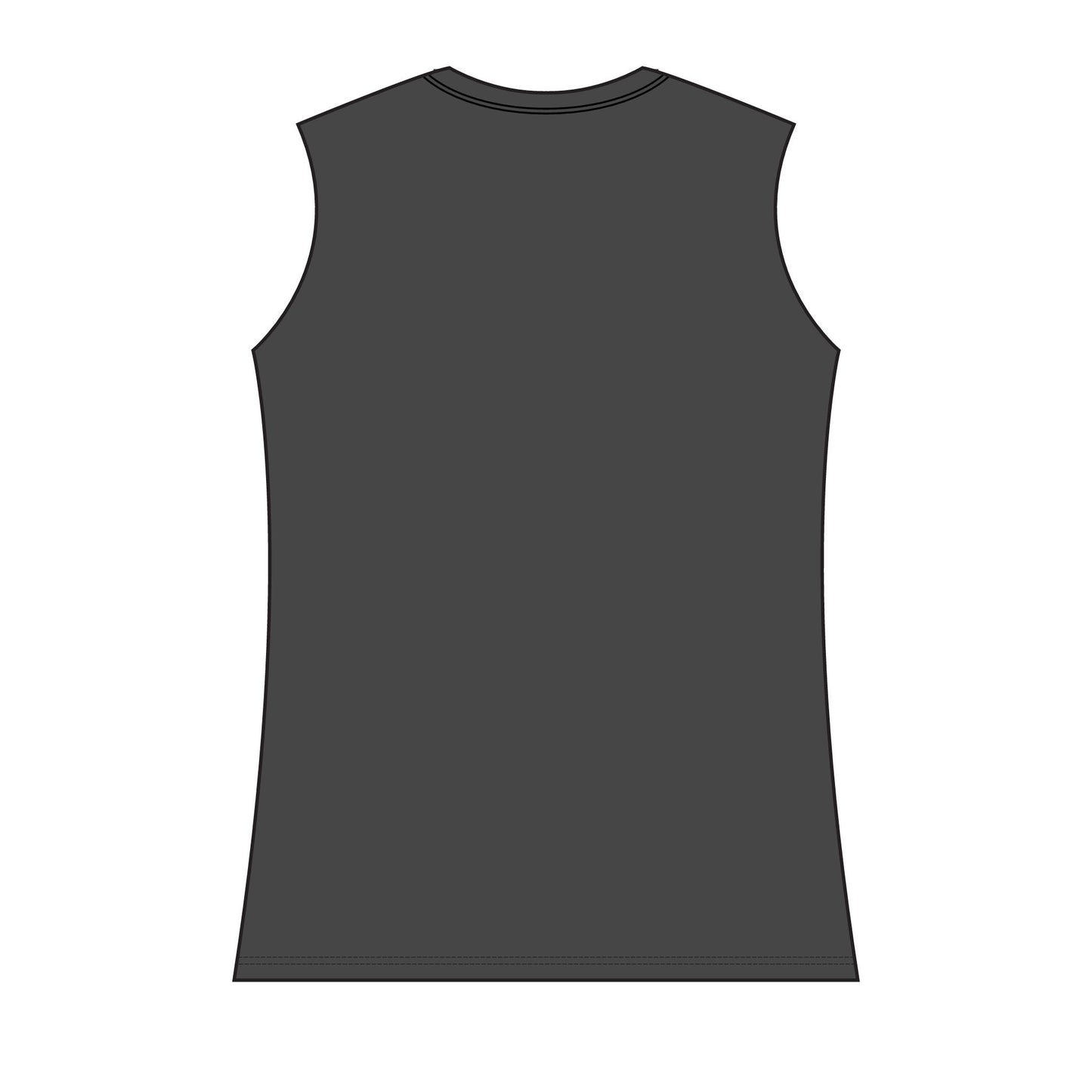 Curve Ahead Women's Tank Top — Road Sign Graphic Sleeveless Tee