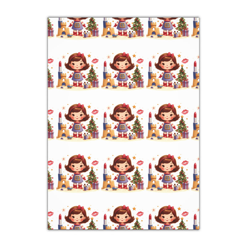 Gift Wrapping Paper Sheets, 1pc