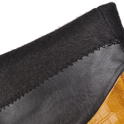 Cowboy Boots Pointed Toe Wedges