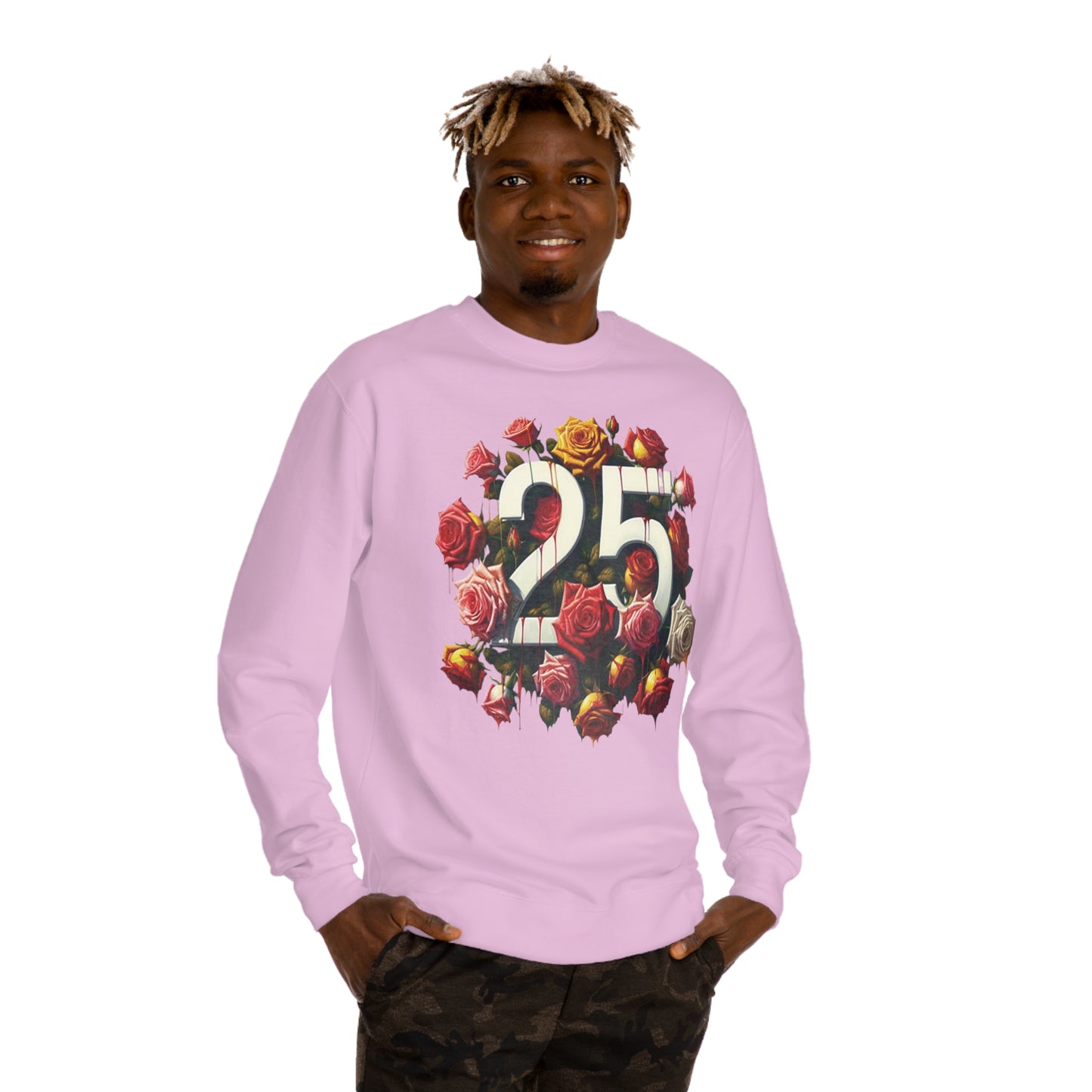 Floral Sweatshirt - Unisex Crew Neck Sweatshirt - Super Bowl of Flowers