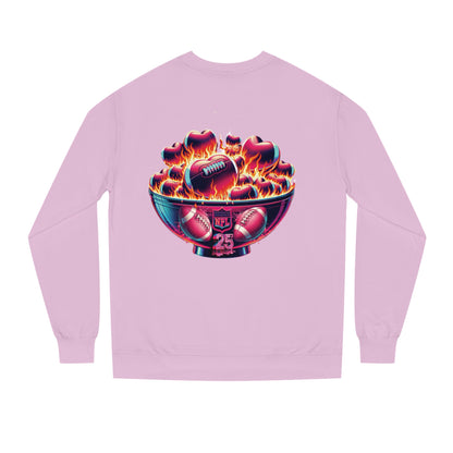 Floral Sweatshirt - Unisex Crew Neck Sweatshirt - Super Bowl of Flowers