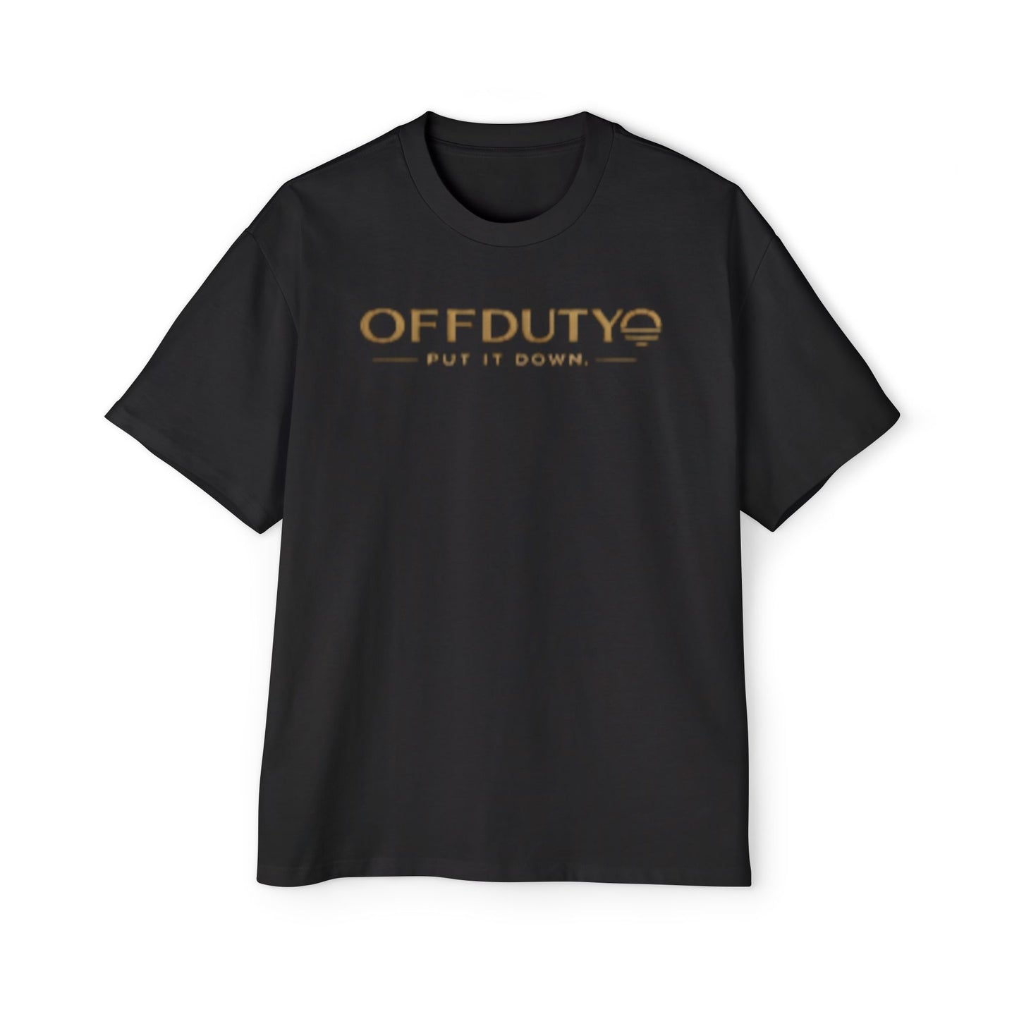 Off Duty Tee — "Everything I Hold" Oversized Graphic T-Shirt