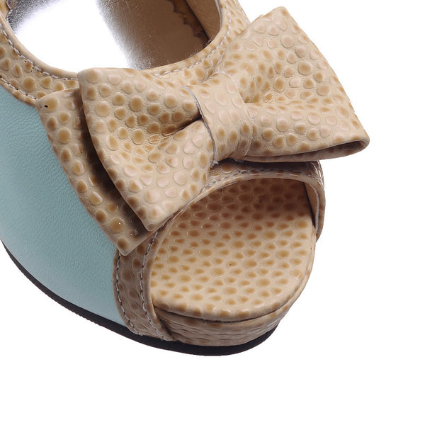 Sweet bow women's sandals