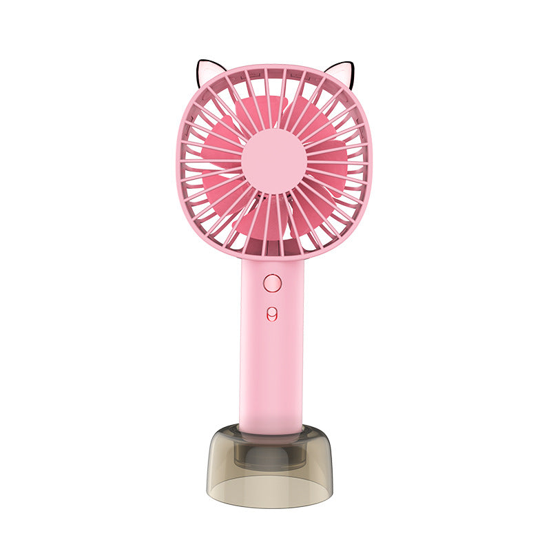 Handheld Mini Fan Desktop Small Fan USB