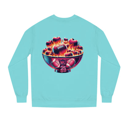 Floral Sweatshirt - Unisex Crew Neck Sweatshirt - Super Bowl of Flowers