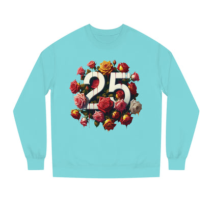 Floral Sweatshirt - Unisex Crew Neck Sweatshirt - Super Bowl of Flowers