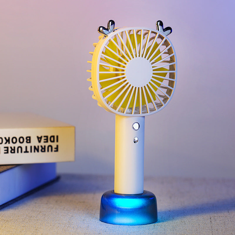 Handheld Mini Fan Desktop Small Fan USB