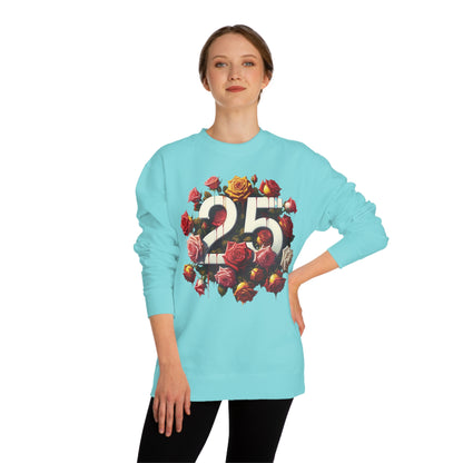 Floral Sweatshirt - Unisex Crew Neck Sweatshirt - Super Bowl of Flowers