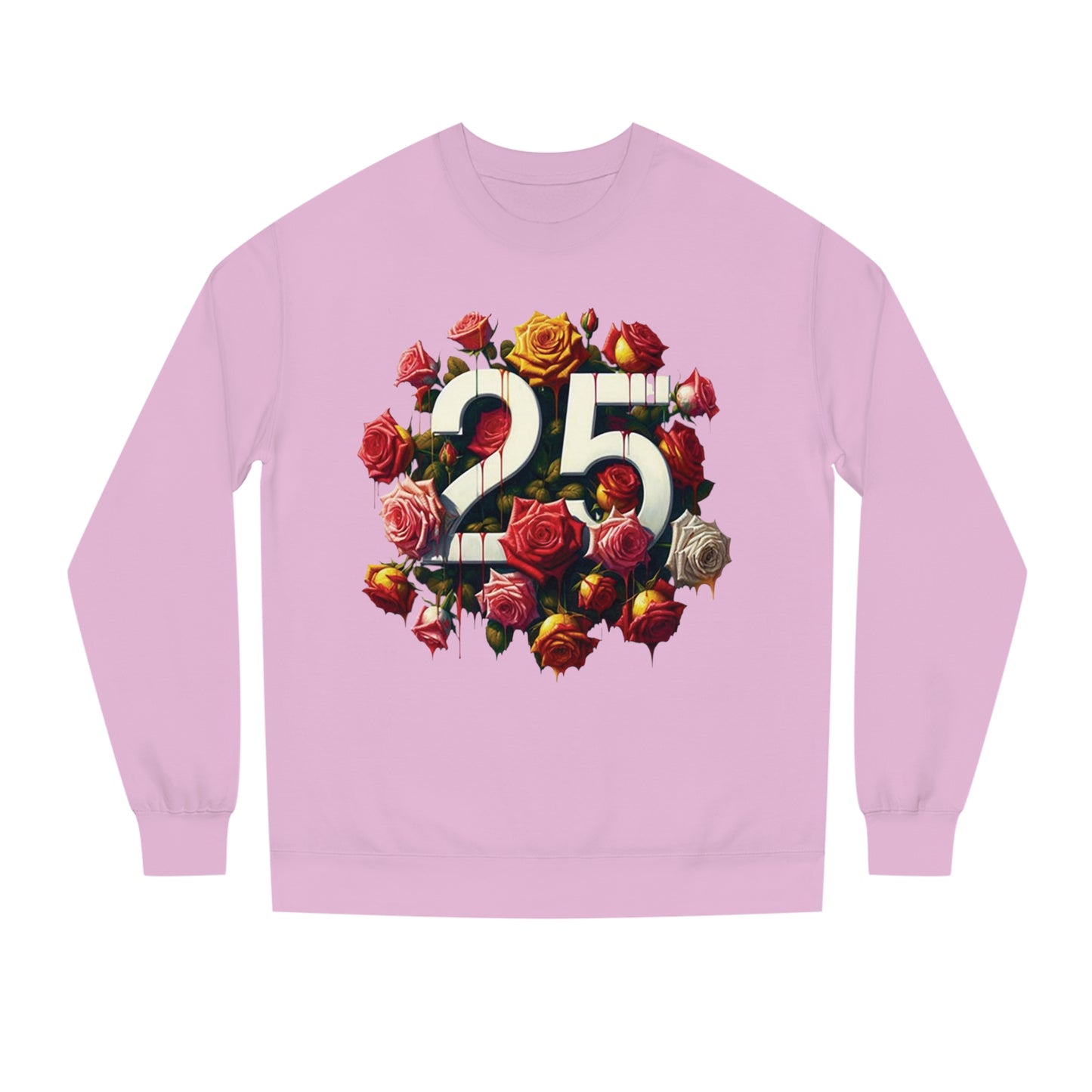 Floral Sweatshirt - Unisex Crew Neck Sweatshirt - Super Bowl of Flowers