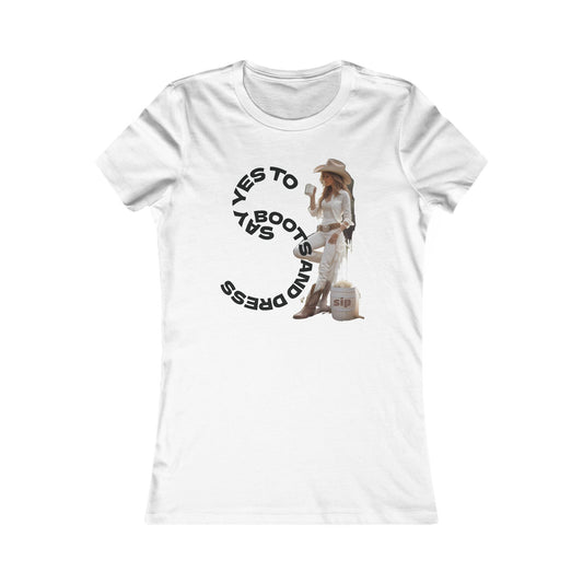 Bride Edition Tee : Say Yes To Boots And Dress