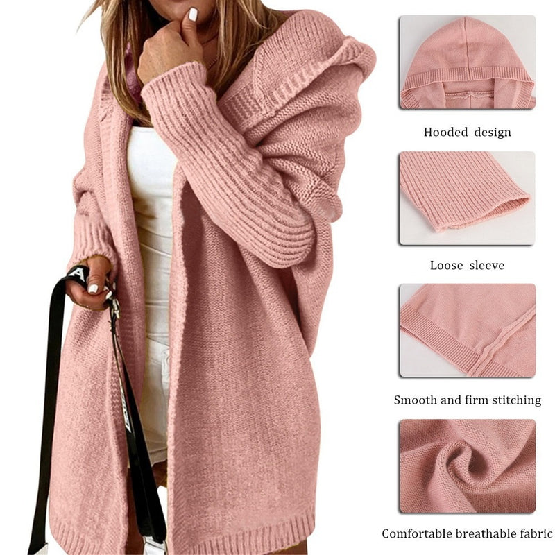 Cardigan Batwing Sleeve