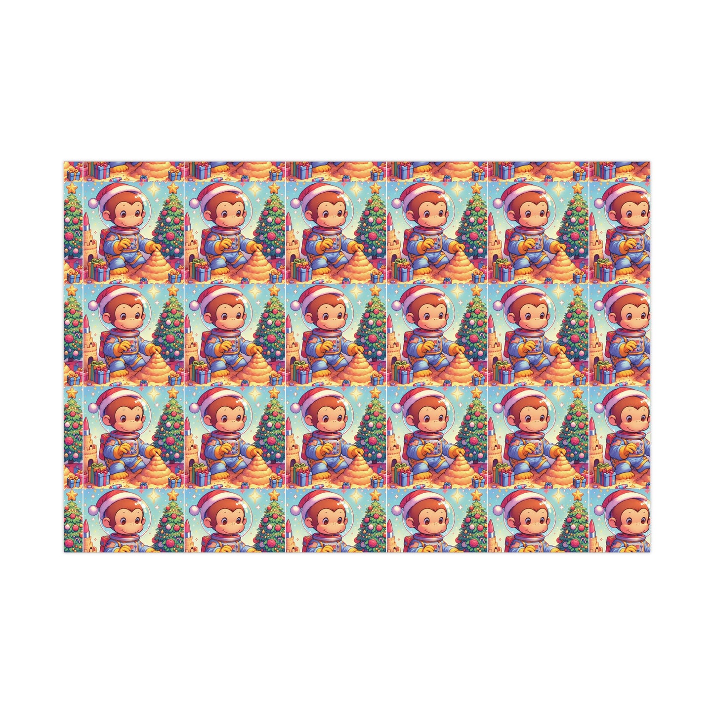 Curious George Wrapping Paper