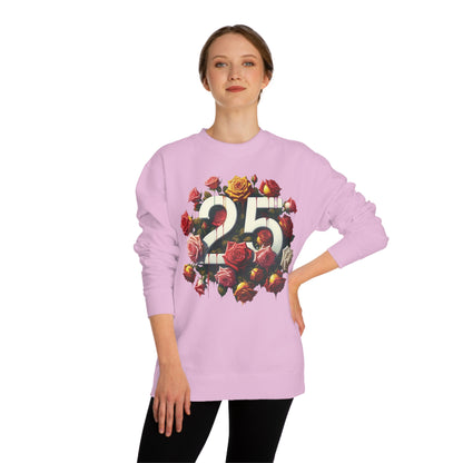 Floral Sweatshirt - Unisex Crew Neck Sweatshirt - Super Bowl of Flowers