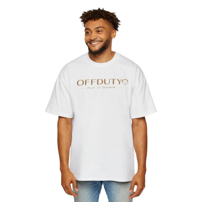 Off Duty Tee — "Everything I Hold" Oversized Graphic T-Shirt