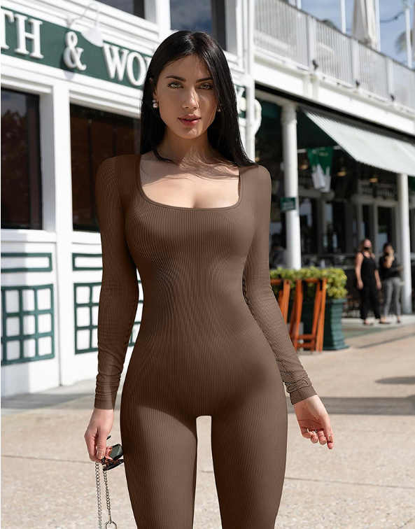 Seamless Jumpsuit Shapewear Bodysuit