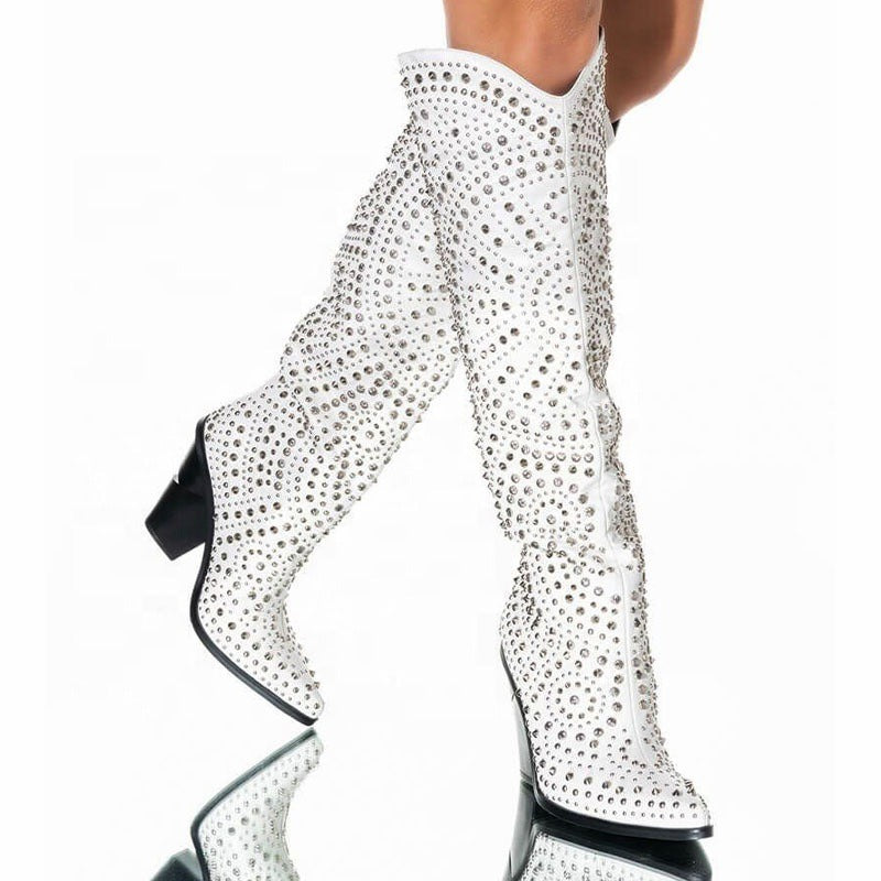 Cowboy Boot Studded