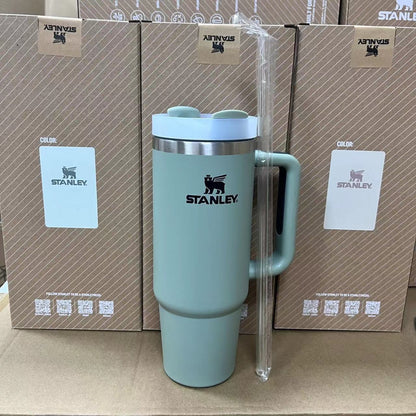 Stanley Tumbler with Handle Straw Lid