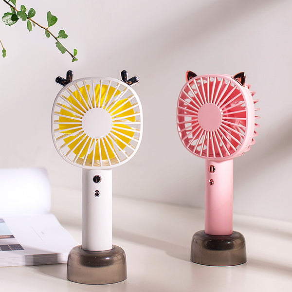 Handheld Mini Fan Desktop Small Fan USB