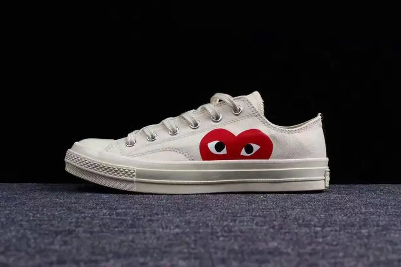 Converse All-Star classic CDG PLAY x 1970s High/Low Unisex