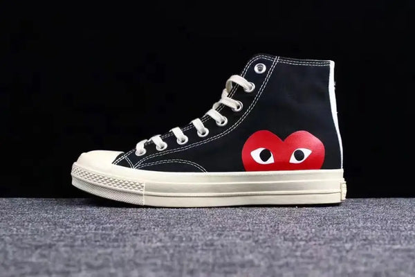 Converse All-Star classic CDG PLAY x 1970s High/Low Unisex