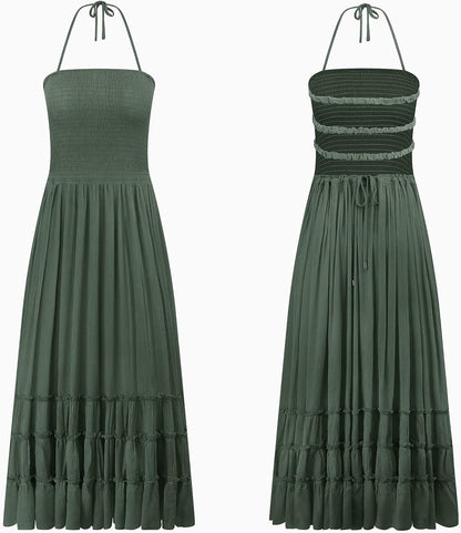 Backless Long Dress - SAND Creations