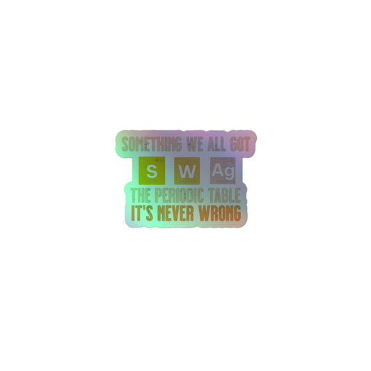 Holographic stickers