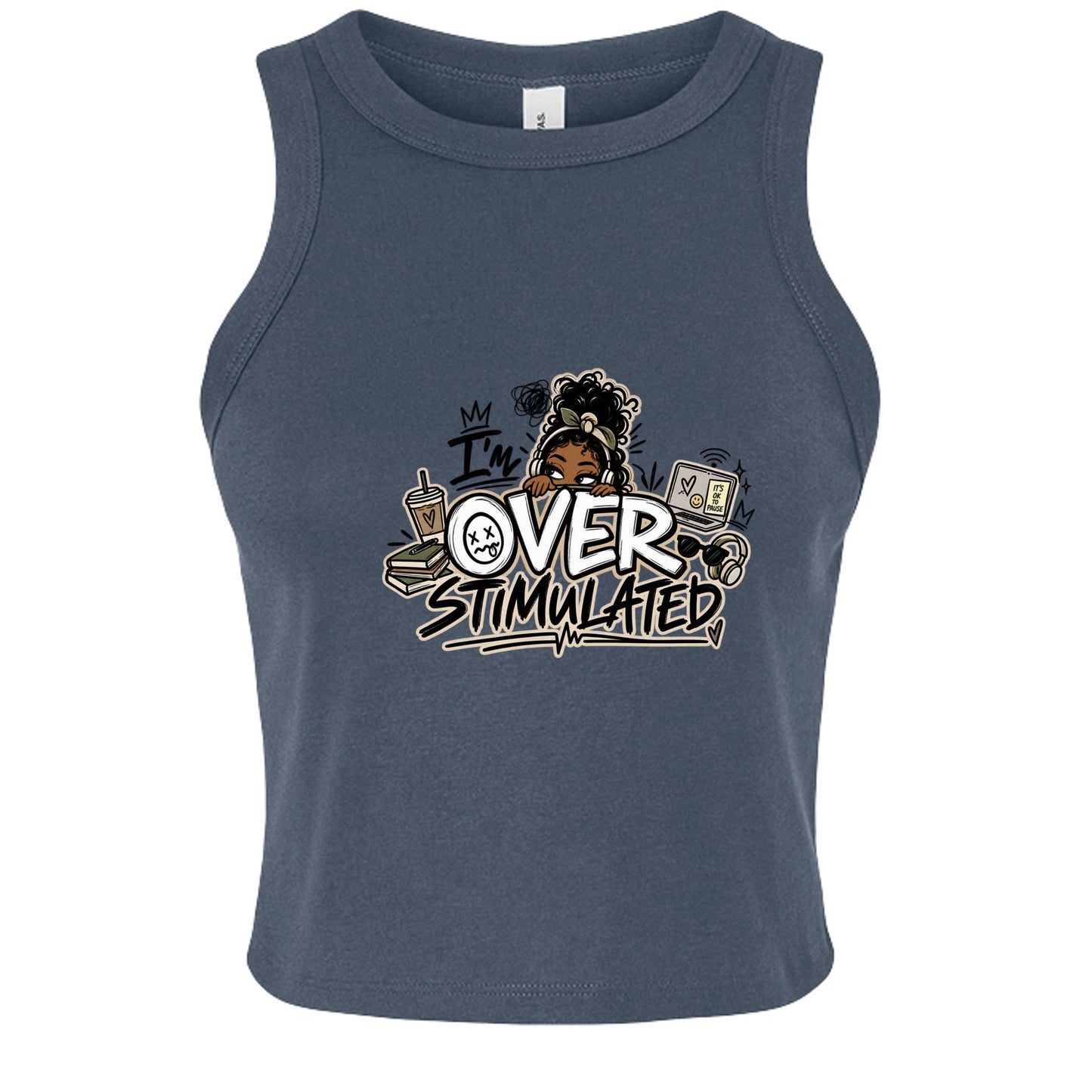 Solid Vintage Navy Blend - 1019 - FRONT