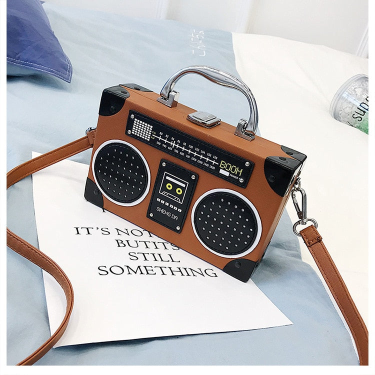 Hip Hop Retro Radio Shoulder Bag