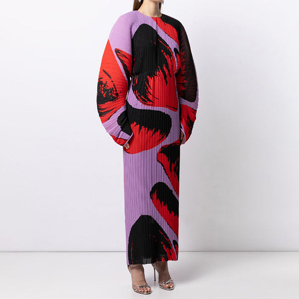 Miyake Pleated Summer Dress