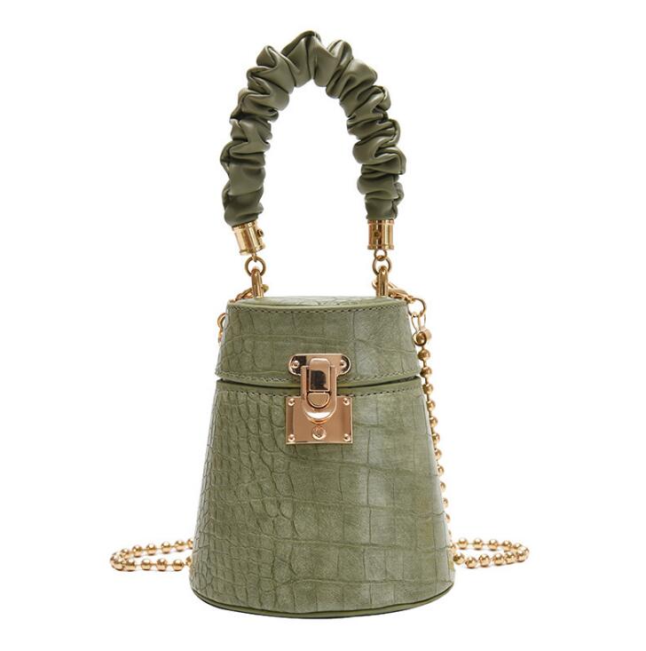 Leather Bucket Bag