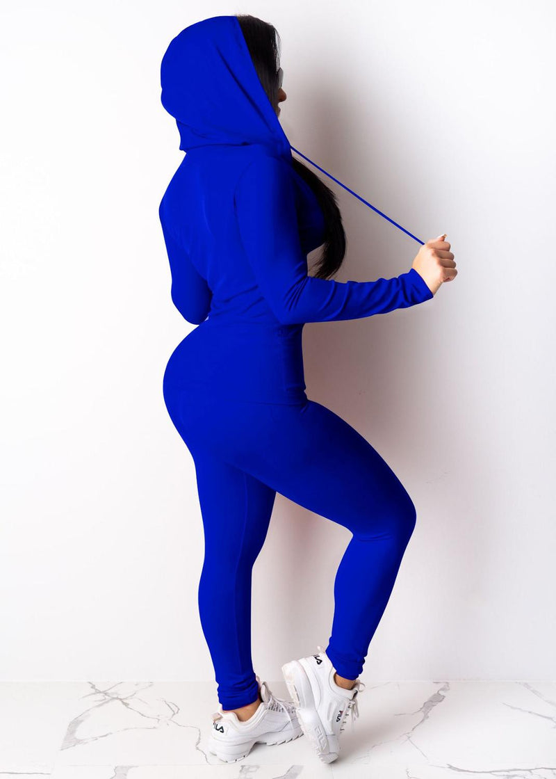 Zipper Two Piece Tracksuit