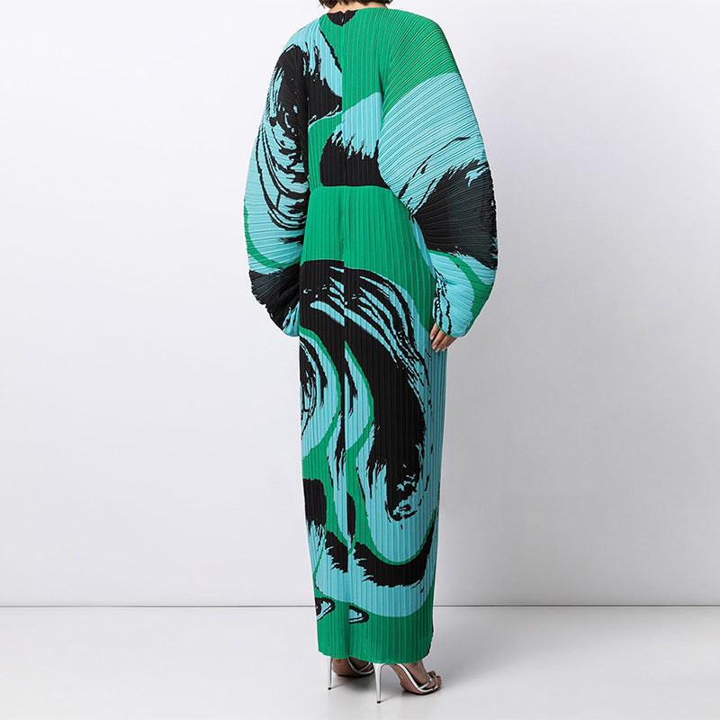 Miyake Pleated Summer Dress