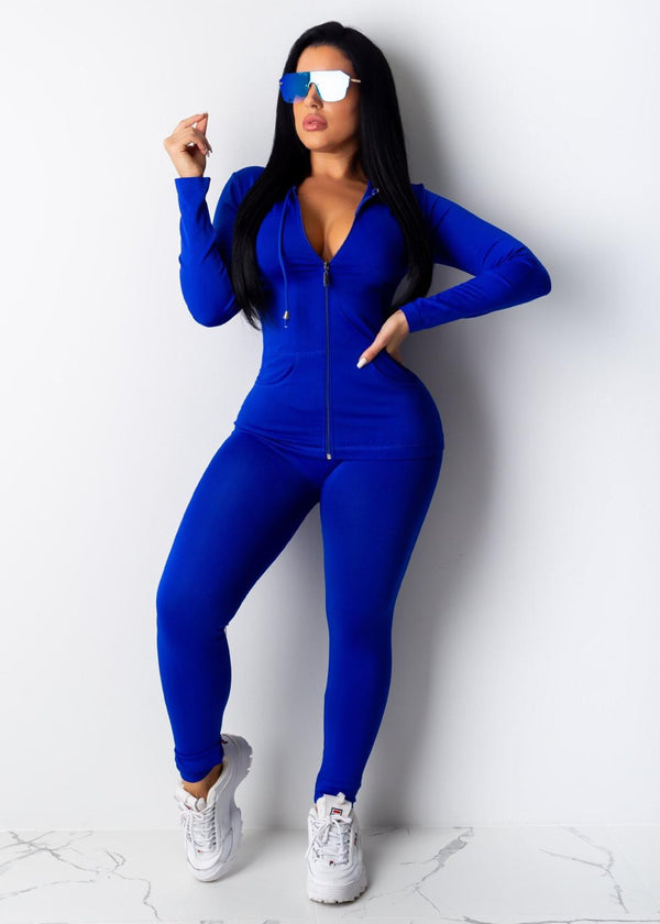 Zipper Two Piece Tracksuit