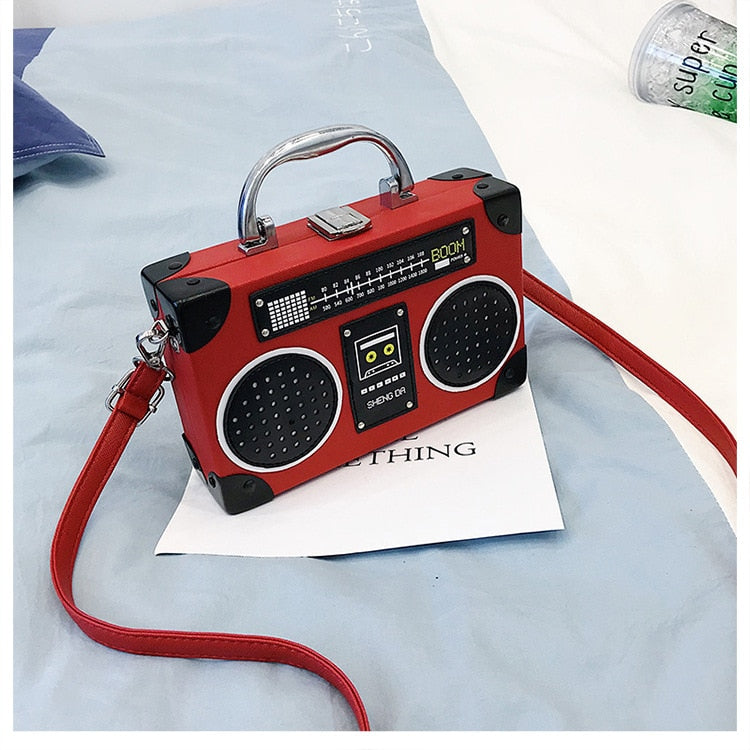 Hip Hop Retro Radio Shoulder Bag