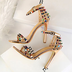 Gladiator Studded Stiletto