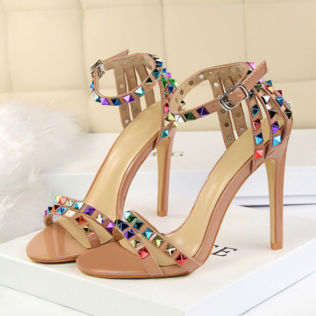 Gladiator Studded Stiletto