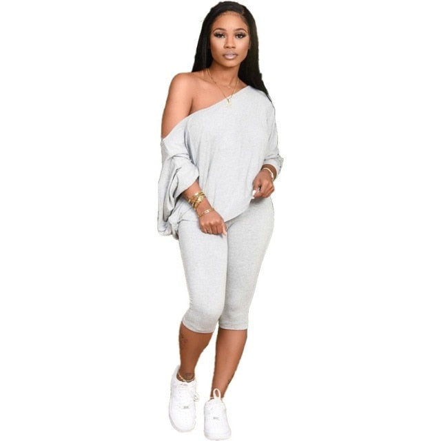 Loungewear Capri Pant Set