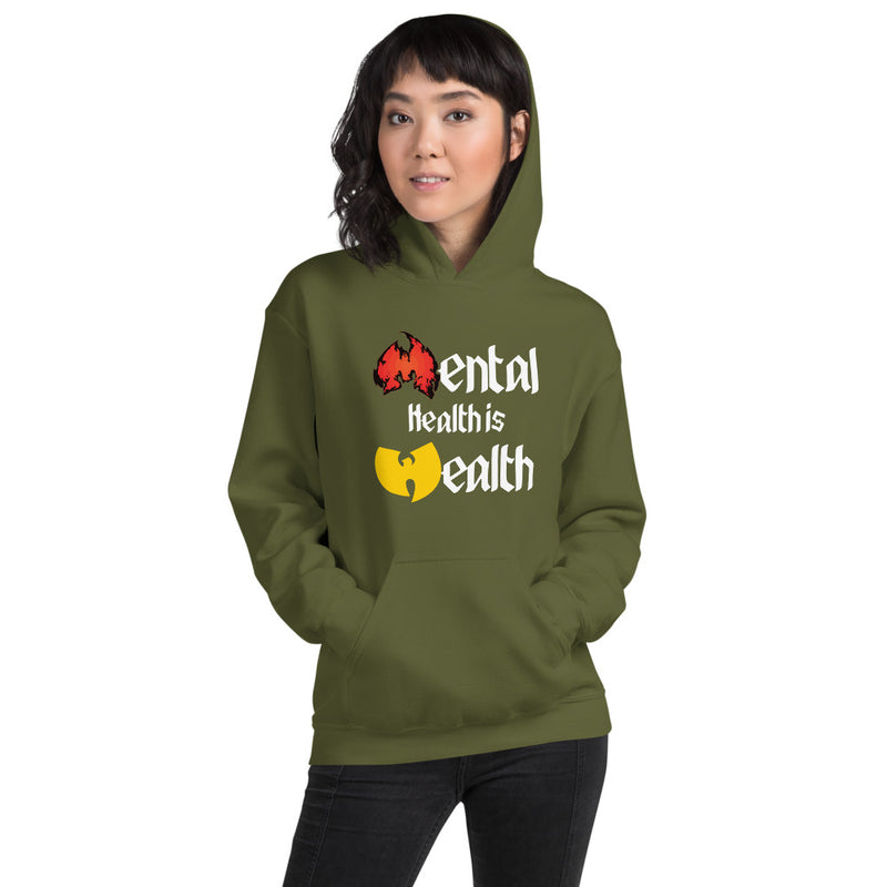 Mental Health is Wealth Hoodie