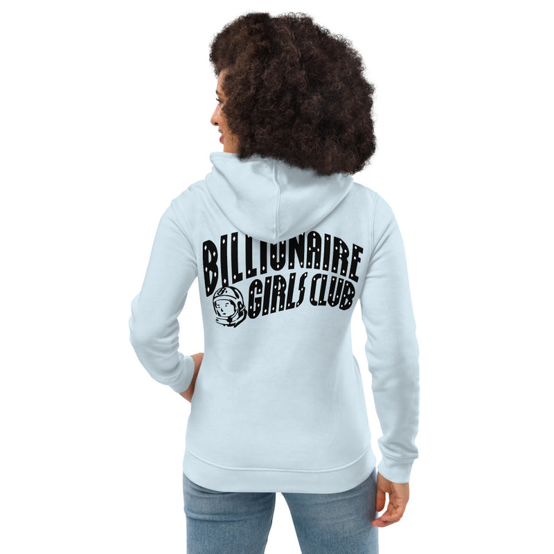 Money Maker Women's eco fitted hoodie