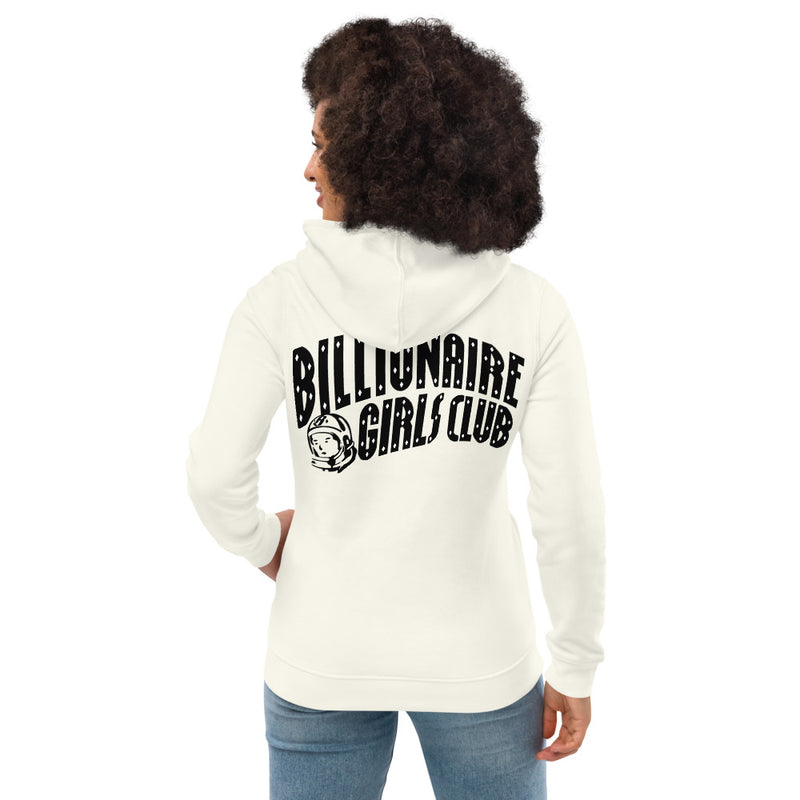 Money Maker Women's eco fitted hoodie