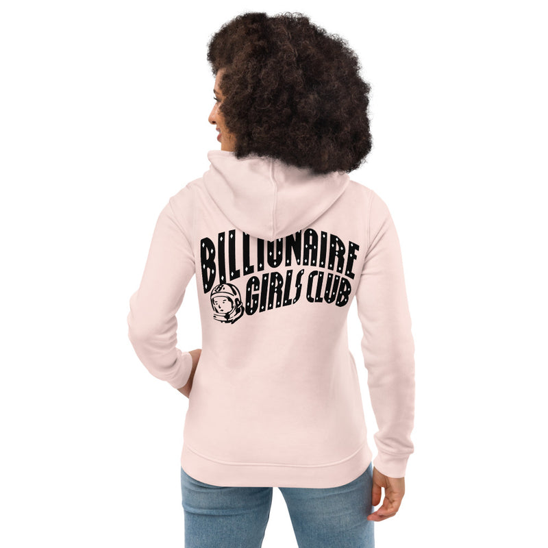 Money Maker Women's eco fitted hoodie